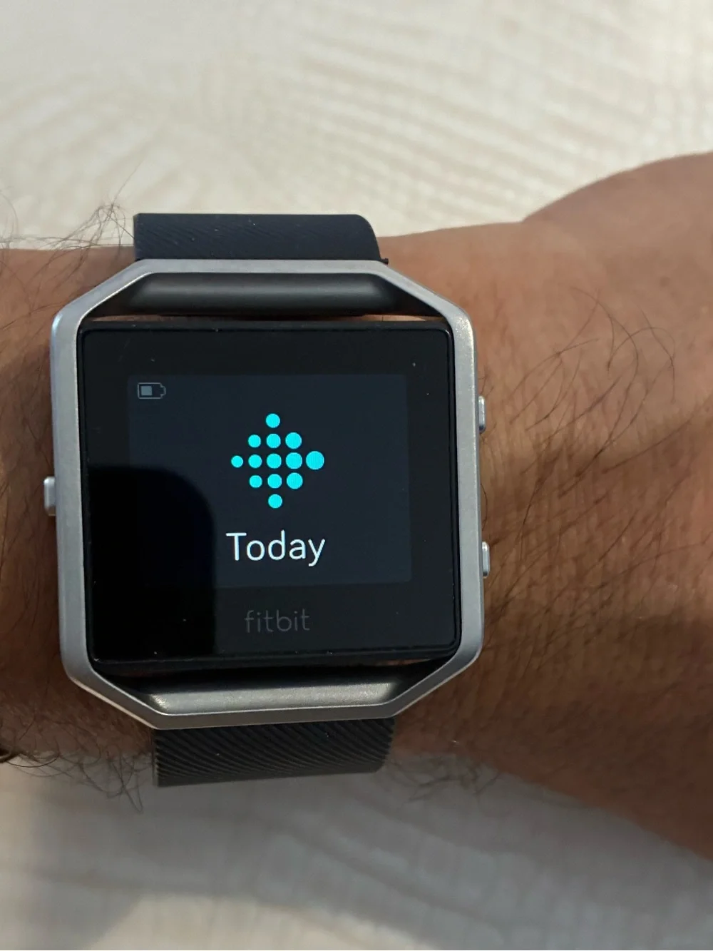 fitbit Smartwatch with Black Band
